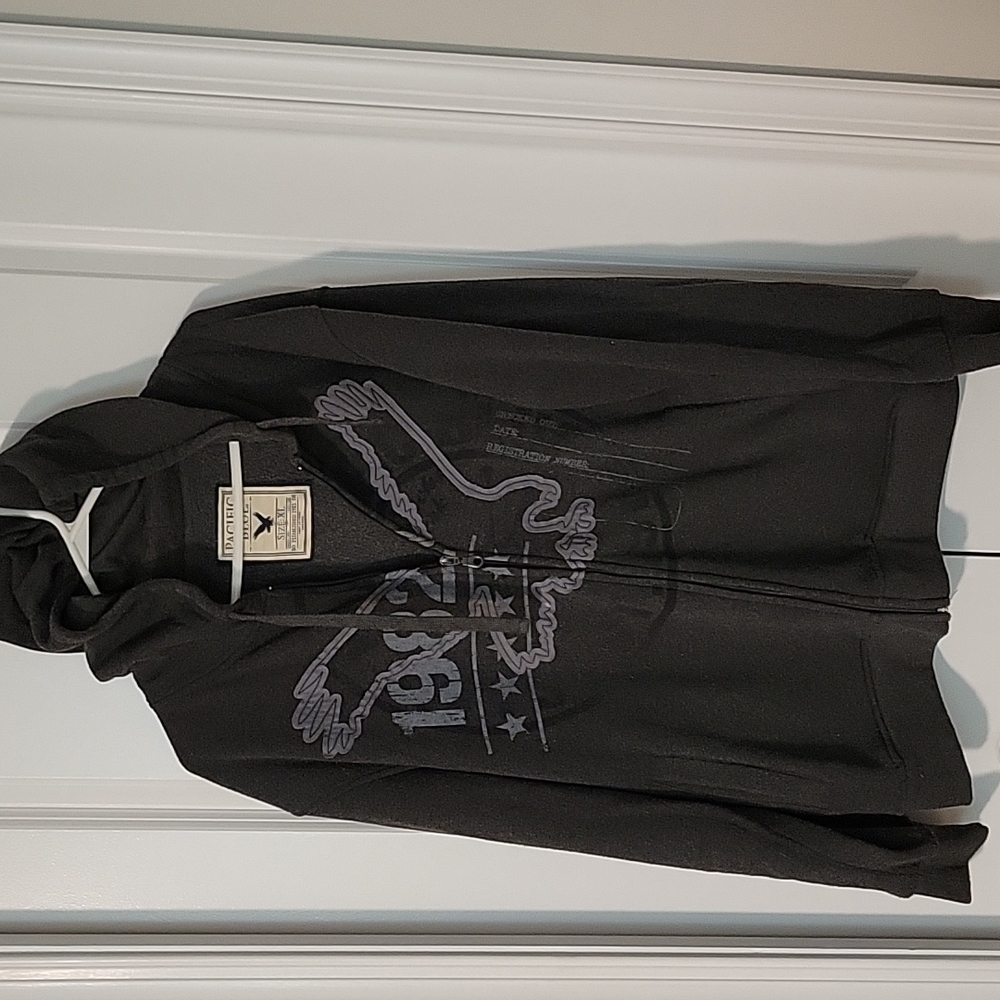 Eagle zip up sweatshirt
